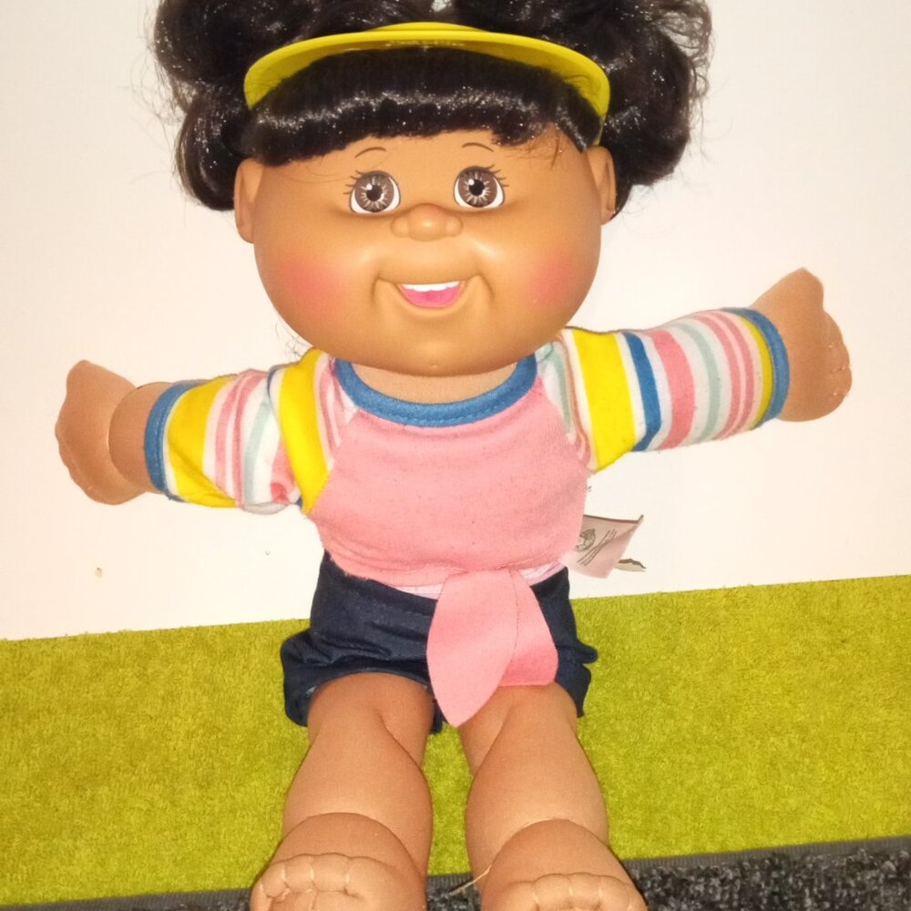 VINTAGE COLORFUL CABBAGE PATCH KIDS 14" INCH SPORTY GIRL DOLL